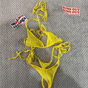 Yellow Bikini